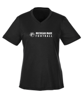 Michigan Made Advanced Athletics Football Basic - Womens Performance Shirt