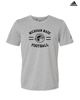 Michigan Made Advanced Athletics Football Curve - Adidas Men's Performance Shirt