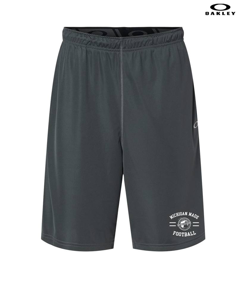 Michigan Made Advanced Athletics Football Curve - Oakley Hydrolix Shorts