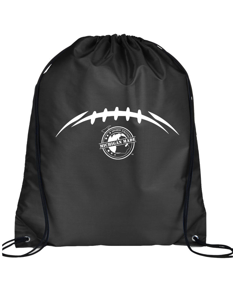 Michigan Made Advanced Athletics Football Laces - Drawstring Bag