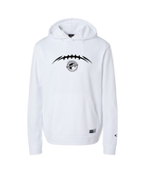 Michigan Made Advanced Athletics Football Laces - Oakley Hydrolix Hooded Sweatshirt