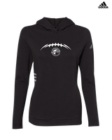 Michigan Made Advanced Athletics Football Laces - Adidas Women's Lightweight Hooded Sweatshirt