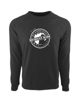 Michigan Made Advanced Athletics Football Logo - Crewneck Sweatshirt
