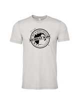 Michigan Made Advanced Athletics Football Logo - Mens Tri Blend Shirt