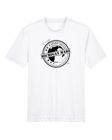 Michigan Made Advanced Athletics Football Logo - Youth Performance T-Shirt