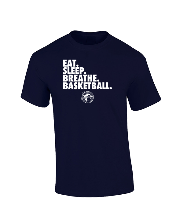 Michigan Made Advanced Athletics Basketball Eat Sleep - Basic Cotton T-Shirt