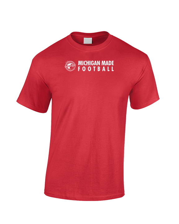 Michigan Made Advanced Athletics Football Basic - Basic Cotton T-Shirt