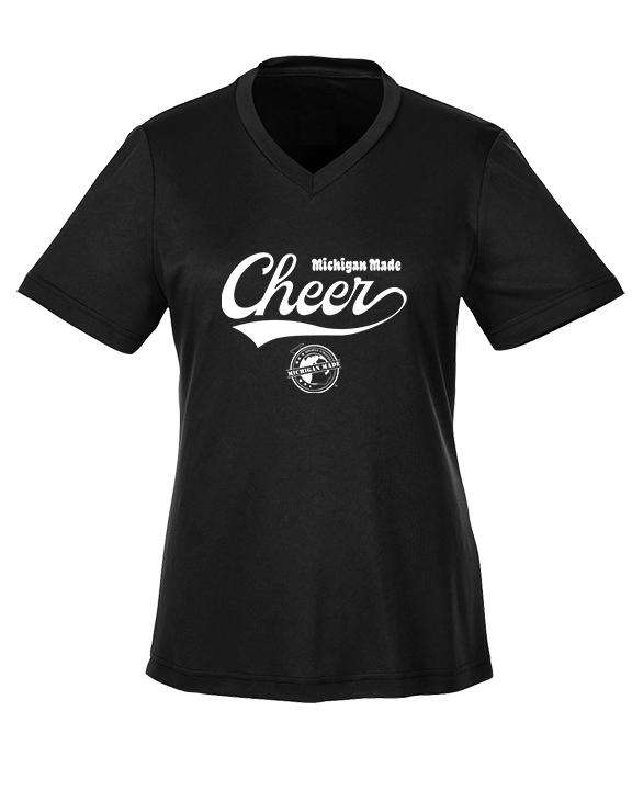 Michigan Made Advanced Athletics Cheer Banner - Womens Performance Shirt