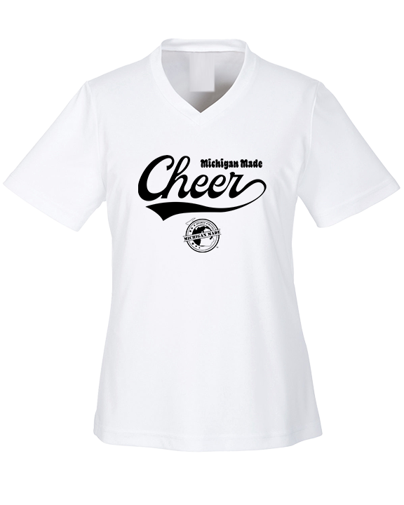 Michigan Made Advanced Athletics Cheer Banner - Womens Performance Shirt