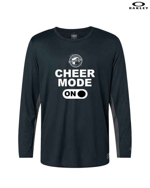 Michigan Made Advanced Athletics Cheer Mode - Oakley Hydrolix Long Sleeve