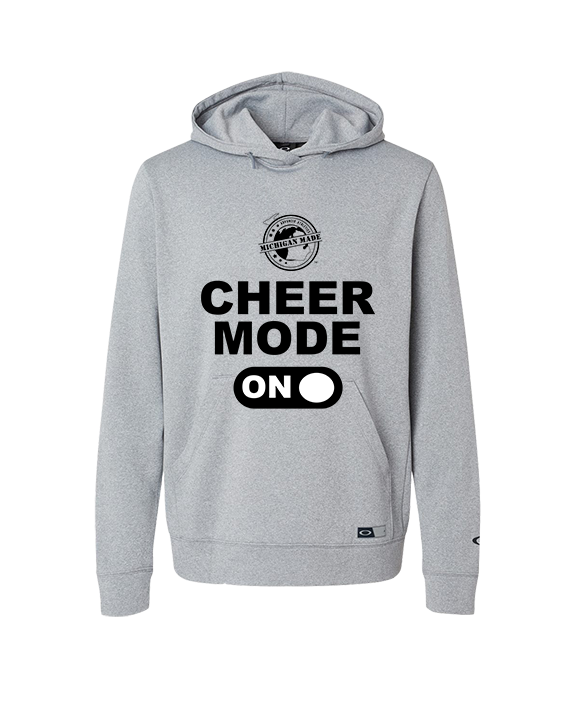 Michigan Made Advanced Athletics Cheer Mode - Oakley Hydrolix Hooded Sweatshirt