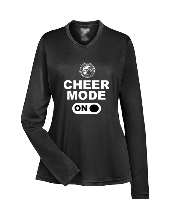 Michigan Made Advanced Athletics Cheer Mode - Womens Performance Long Sleeve