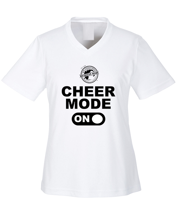 Michigan Made Advanced Athletics Cheer Mode - Womens Performance Shirt