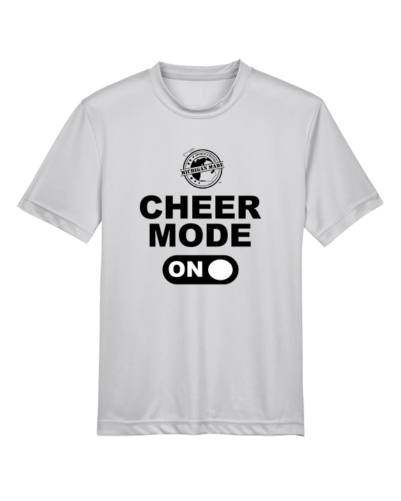 Michigan Made Advanced Athletics Cheer Mode - Youth Performance T-Shirt