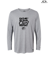 Michigan Made Advanced Athletics Cheer Eat Sleep Cheer - Oakley Hydrolix Long Sleeve