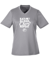 Michigan Made Advanced Athletics Cheer Eat Sleep Cheer - Womens Performance Shirt