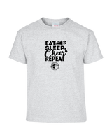Michigan Made Advanced Athletics Cheer Eat Sleep Cheer - Youth T-Shirt