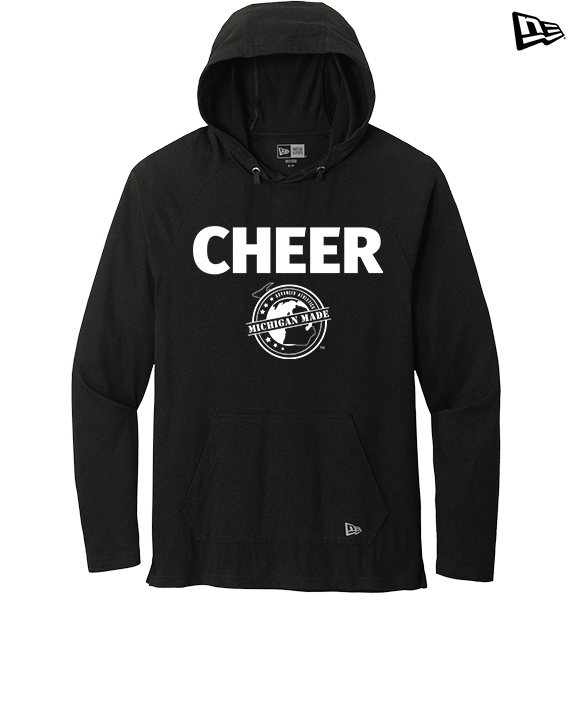 Michigan Made Advanced Athletics Logo Cheer - New Era Tri Blend Hoodie