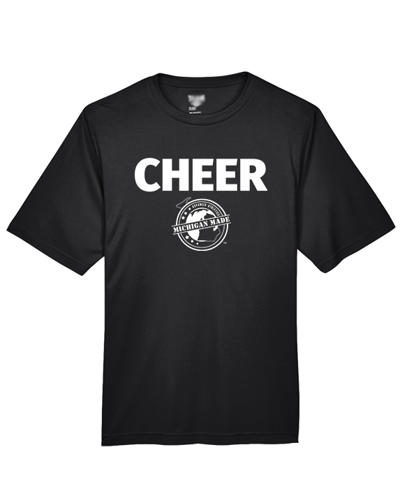 Michigan Made Advanced Athletics Logo Cheer - Performance T-Shirt