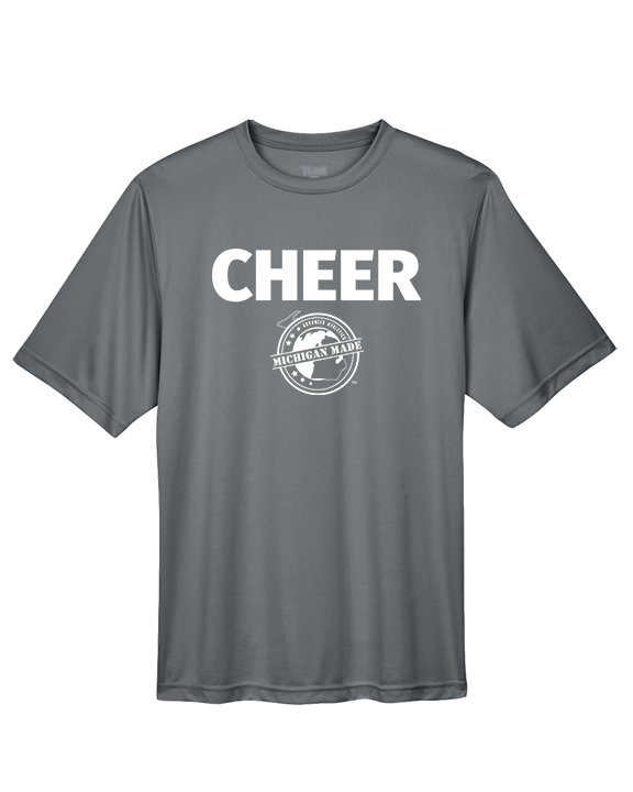 Michigan Made Advanced Athletics Logo Cheer - Performance T-Shirt