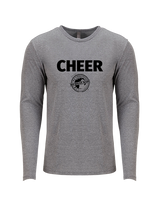 Michigan Made Advanced Athletics Logo Cheer - Tri Blend Long Sleeve