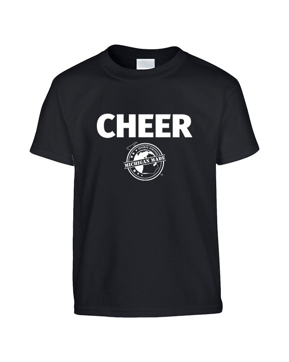 Michigan Made Advanced Athletics Logo Cheer - Youth T-Shirt