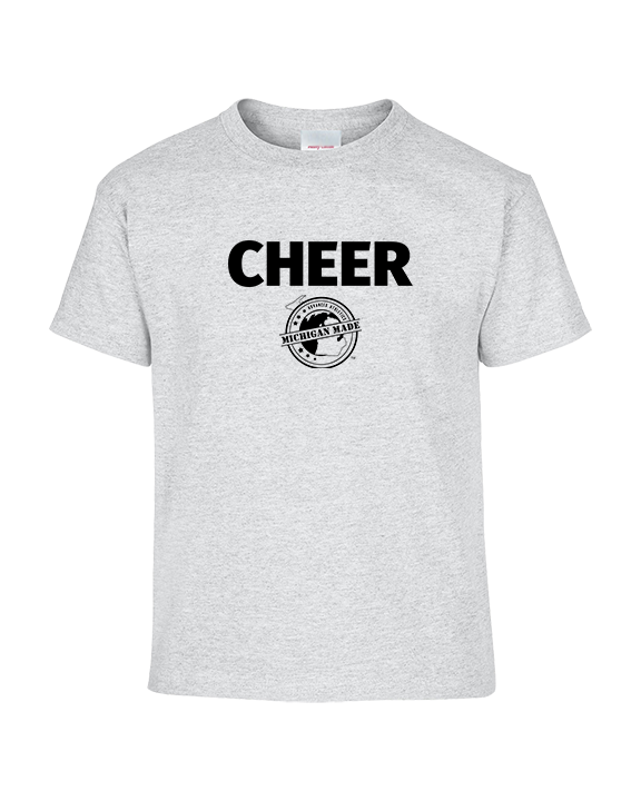Michigan Made Advanced Athletics Logo Cheer - Youth T-Shirt