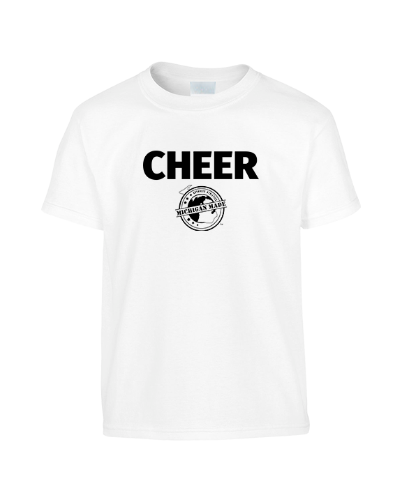 Michigan Made Advanced Athletics Logo Cheer - Youth T-Shirt