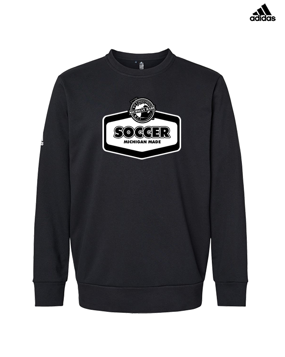 Michigan Made Advanced Athletics Soccer Board - Mens Adidas Crewneck