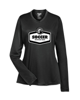 Michigan Made Advanced Athletics Soccer Board - Womens Performance Longsleeve