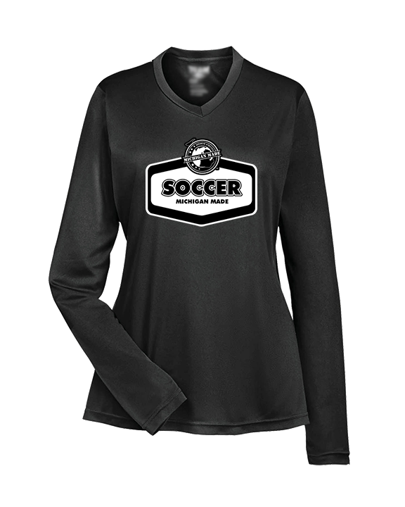 Michigan Made Advanced Athletics Soccer Board - Womens Performance Longsleeve