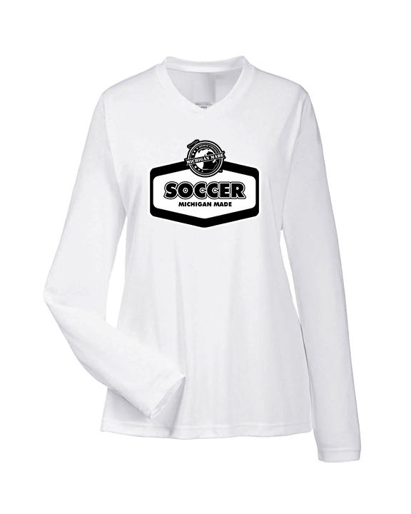 Michigan Made Advanced Athletics Soccer Board - Womens Performance Longsleeve