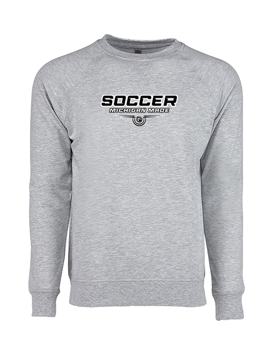Michigan Made Advanced Athletics Soccer Design - Crewneck Sweatshirt
