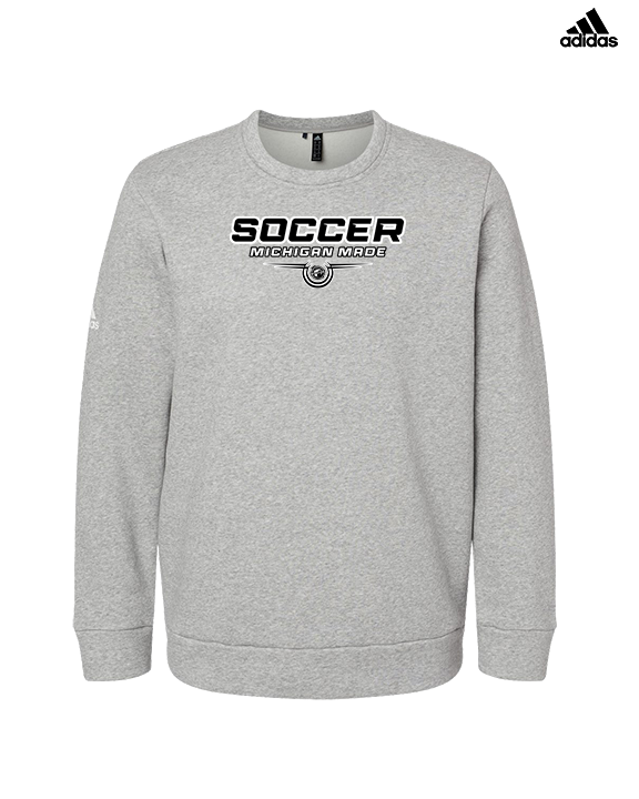 Michigan Made Advanced Athletics Soccer Design - Mens Adidas Crewneck