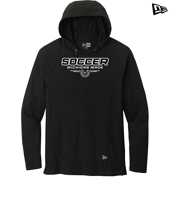 Michigan Made Advanced Athletics Soccer Design - New Era Tri-Blend Hoodie