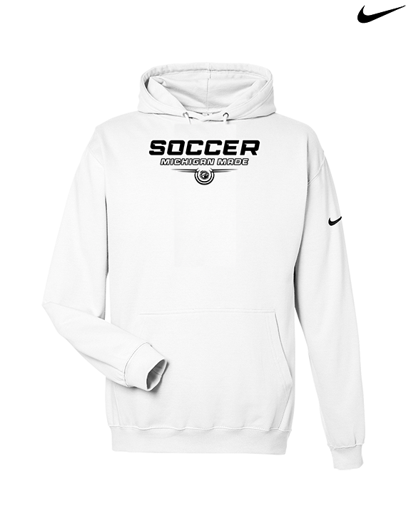 Michigan Made Advanced Athletics Soccer Design - Nike Club Fleece Hoodie