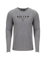 Michigan Made Advanced Athletics Soccer Design - Tri-Blend Long Sleeve