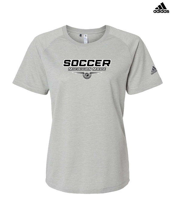 Michigan Made Advanced Athletics Soccer Design - Womens Adidas Performance Shirt