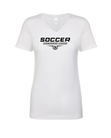 Michigan Made Advanced Athletics Soccer Design - Womens Vneck