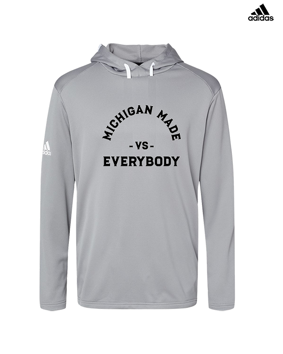 Michigan Made Vs Everybody - Mens Adidas Hoodie