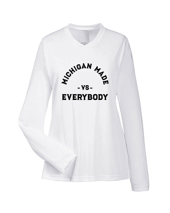 Michigan Made Vs Everybody - Womens Performance Longsleeve