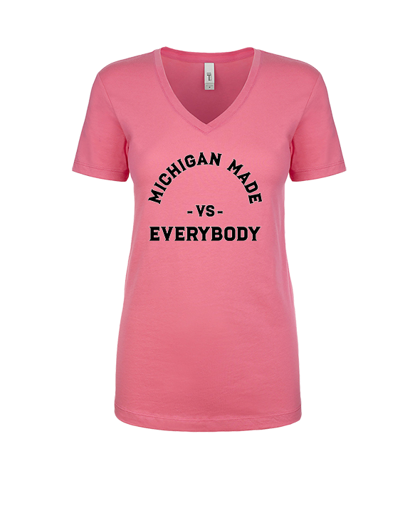 Michigan Made Vs Everybody - Womens V-Neck