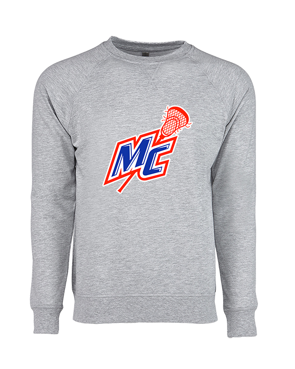 Middle Country Boys Lacrosse Logo - Crewneck Sweatshirt