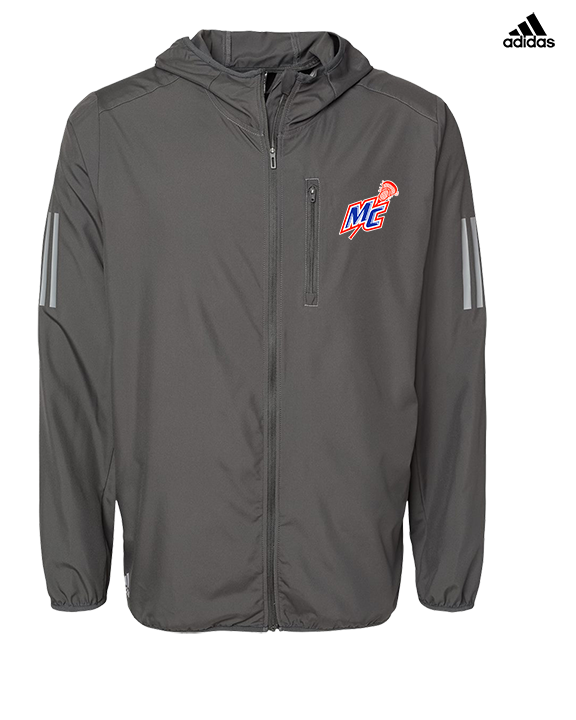 Middle Country Boys Lacrosse Logo - Mens Adidas Full Zip Jacket