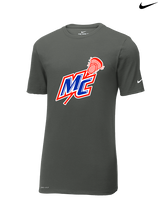 Middle Country Boys Lacrosse Logo - Mens Nike Cotton Poly Tee