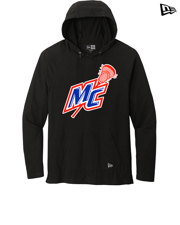Middle Country Boys Lacrosse Logo - New Era Tri-Blend Hoodie