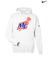 Middle Country Boys Lacrosse Logo - Nike Club Fleece Hoodie