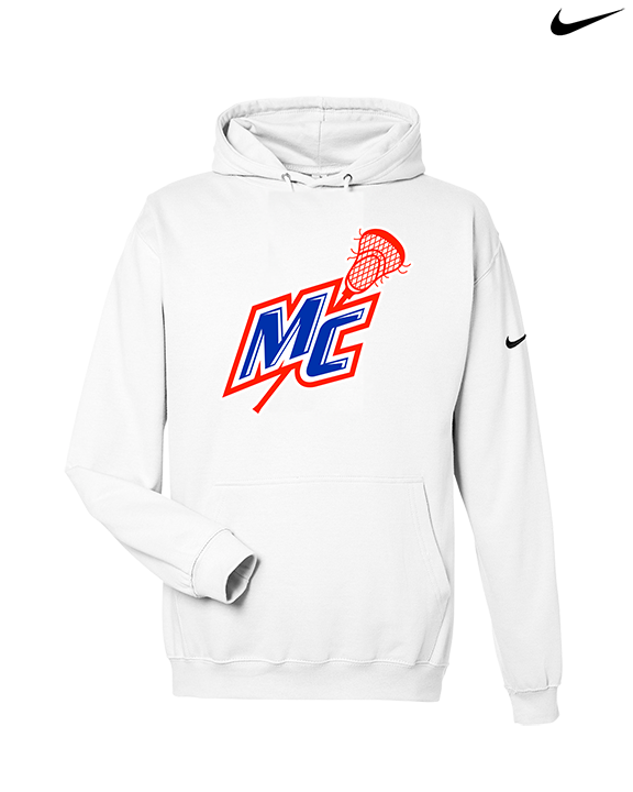 Middle Country Boys Lacrosse Logo - Nike Club Fleece Hoodie