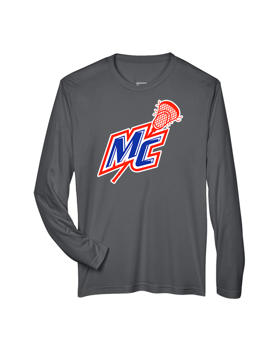 Middle Country Boys Lacrosse Logo - Performance Longsleeve