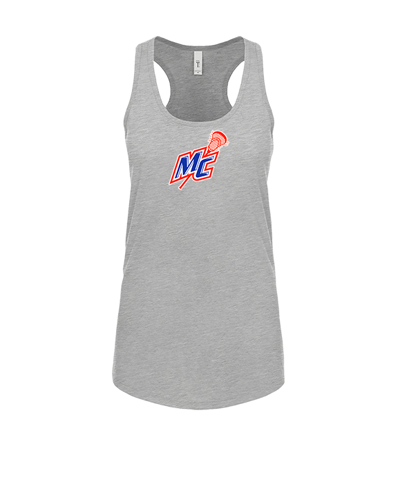 Middle Country Boys Lacrosse Logo - Womens Tank Top